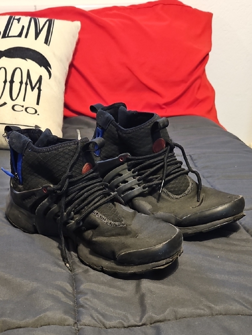 Nike Presto Utility "Darth Vader" Colorway Sneakers Size 12